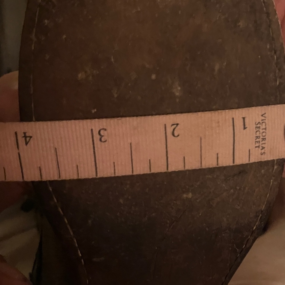 LIBERTY Black Distressed Green Tan knee boots - Picture 14 of 15